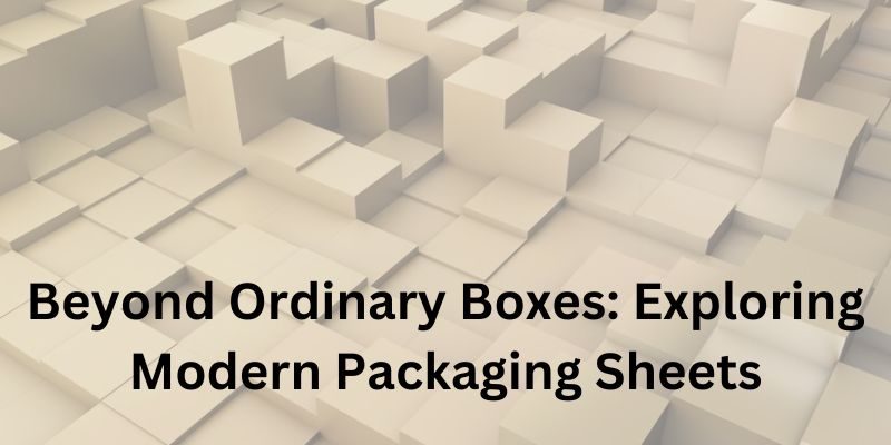Beyond Ordinary Boxes: Exploring Modern Packaging Sheets